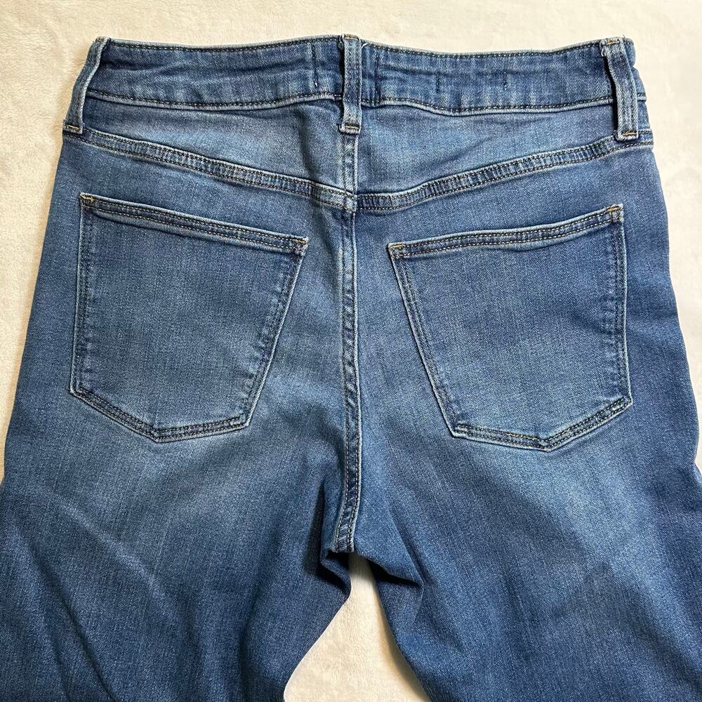 High Rise Slim Straight Denim Jeans Womens, Size 8 (29) - Picture 2 of 12